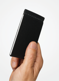 Modern Carry Eclipse Card Holder – Full-Coverage Elastic Minimalist Wallet for Men & Women, Slim Front Pocket Card Case, Secure Stretch Band Holds 2–12 Cards & Cash, Ultra-Thin Everyday Carry