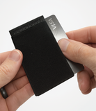Modern Carry Eclipse Card Holder – Full-Coverage Elastic Minimalist Wallet for Men & Women, Slim Front Pocket Card Case, Secure Stretch Band Holds 2–12 Cards & Cash, Ultra-Thin Everyday Carry