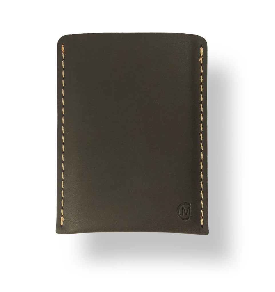 Nova Leather Credit and Travel Card Holder, Brown - The Leather Store
