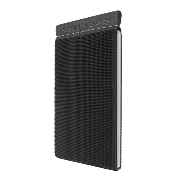 Modern Carry Eclipse Card Holder – Full-Coverage Elastic Minimalist Wallet for Men & Women, Slim Front Pocket Card Case, Secure Stretch Band Holds 2–12 Cards & Cash, Ultra-Thin Everyday Carry