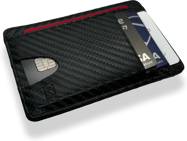 Black Carbon Card Holder