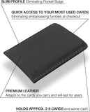 Full Protection - Premium leather sleeve for full card protection