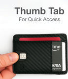 Black Carbon Card Holder