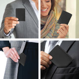 Full Protection - Premium leather sleeve for full card protection