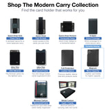 Magnum - Higher capacity leather holder for extra storage