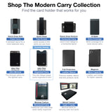 Ultra Thin (Two Slot) - Slim, organized carry with dual card slots