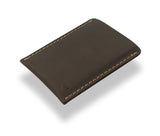 Leather Card Holder - Full Protection Brown